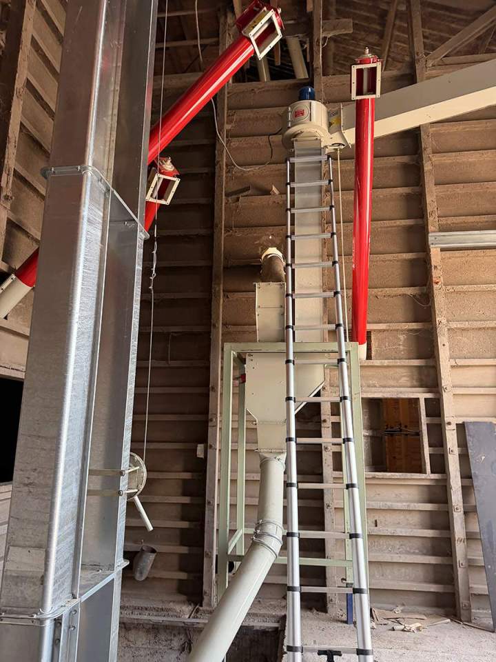 Rénovation installation de manutention de grains Châlons-en-Champagne
